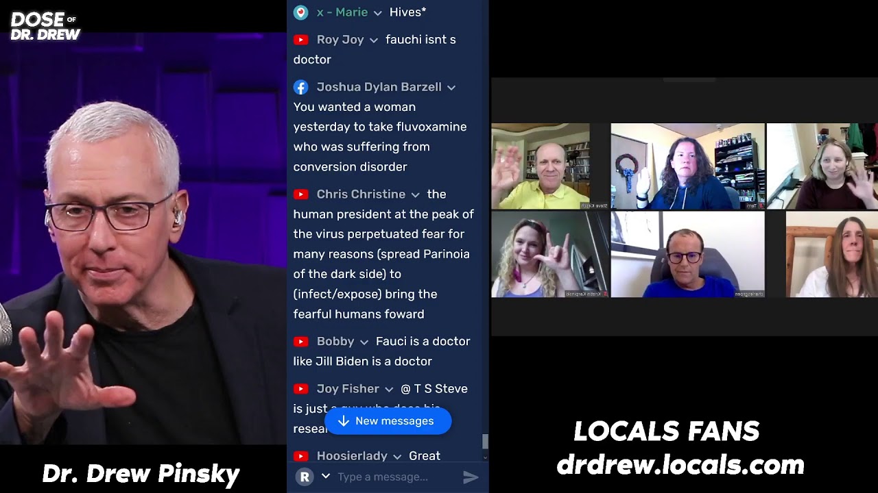 Be On The Show By Joining DrDrew.locals.com TODAY LIVE! #DoseOfDrDrew