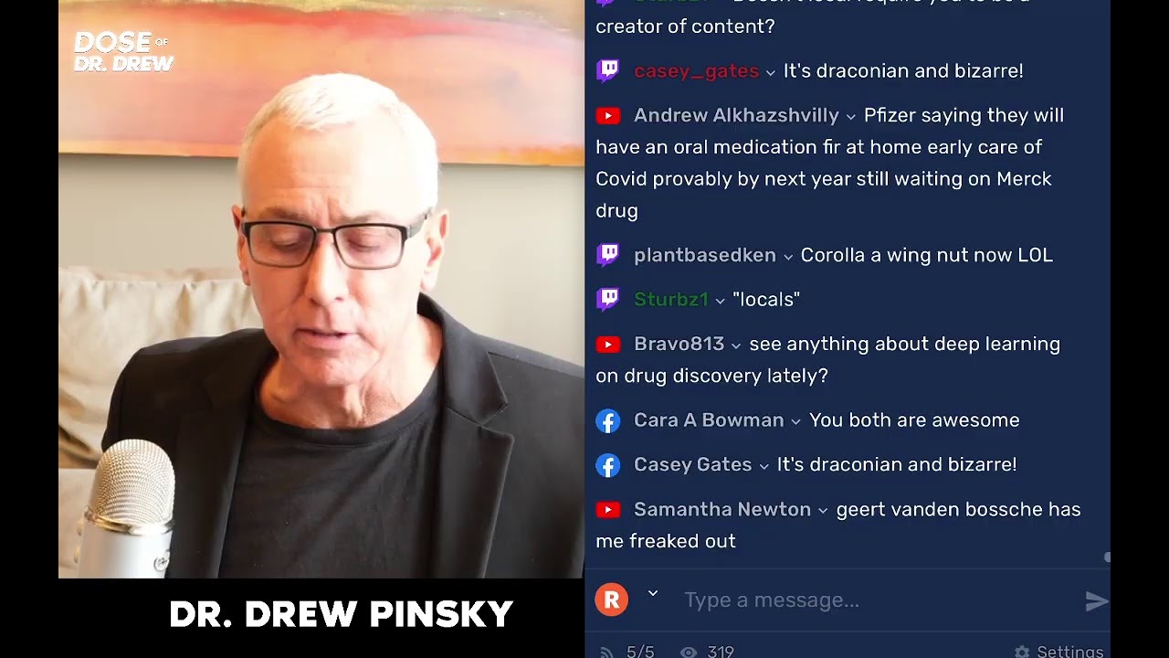 Dr. Drew Fake News And This Life. DrDrew.tv #DoseOfDrDrew