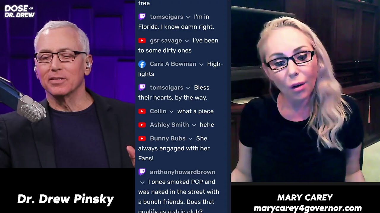 Mary Carey Is Going For Gavin's Gubernatorial Seat In California! #DoseOfDrDrew