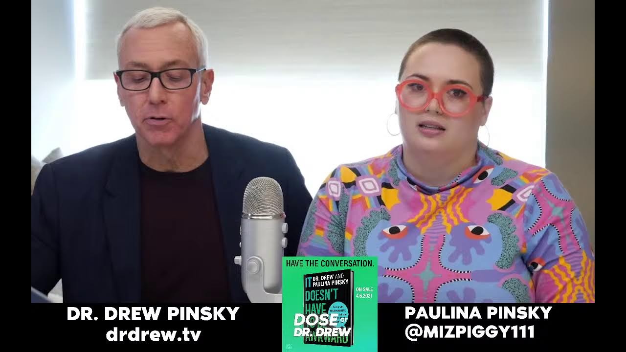 Paulina Pinsky On #DoseOfDrdrew Live! IT DOESN'T HAVE TO BE AWKWARD BOOK. staging-drdrew.kinsta.cloud/awkward