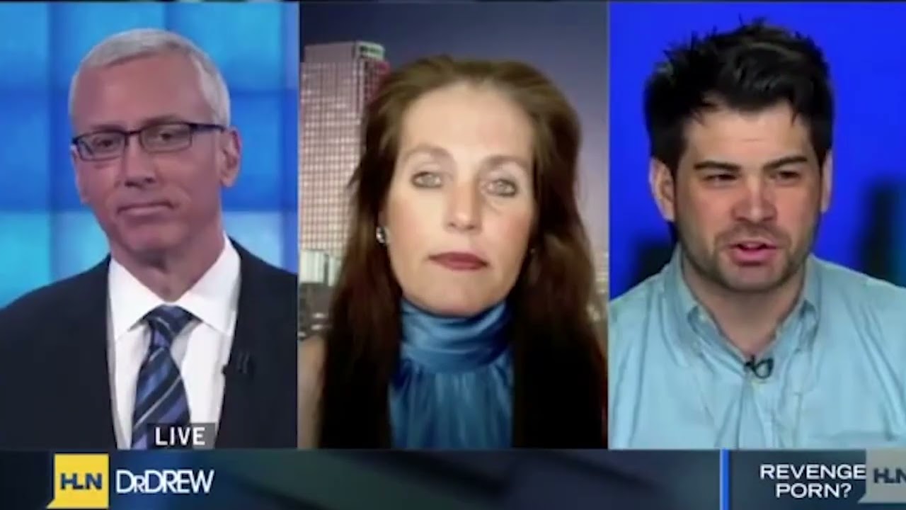 Charlotte Laws Confronts Hunter Moore ("The Most Hated Man On The Internet") on Dr. Drew in 2012