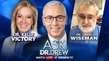 Dr David Wiseman with Dr. Kelly Victory and Dr. Drew