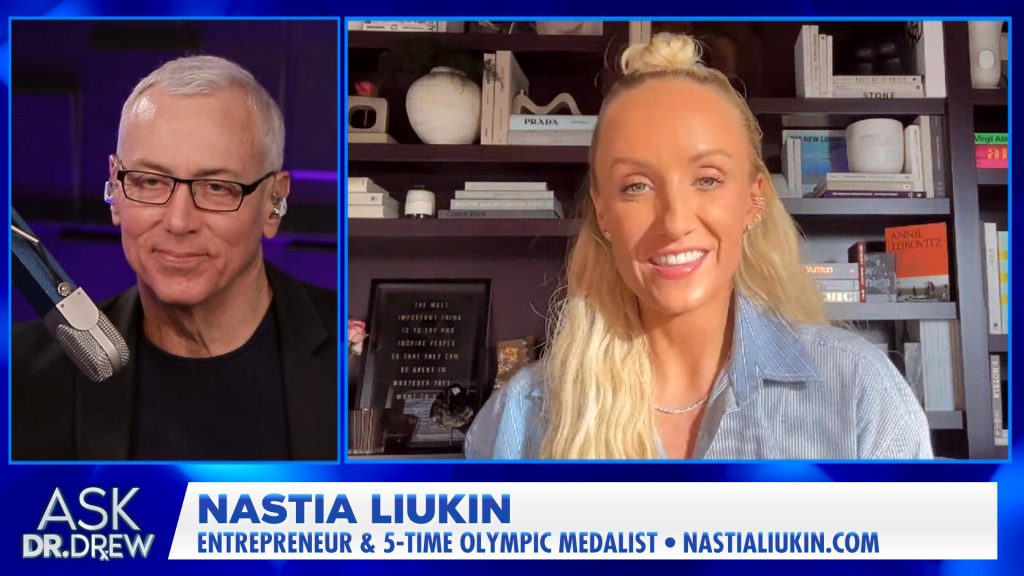 Nastia Liukin with Dr Drew