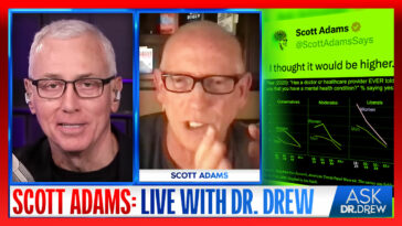 Scott Adams: Pew Study Shows 50% Of Young Liberal Women Diagnosed With Mental Health Condition. What's Causing The Surge? – Ask Dr. Drew