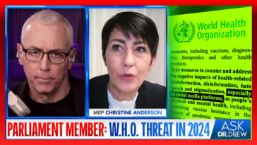 Parliament Member Christine Anderson Warns Of Existential Threat from WHO In May 2024