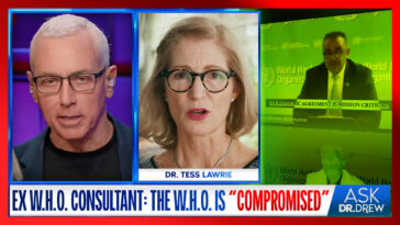 Dr. Tess Lawrie and Dr. Drew Pinsky in February 2024 interview