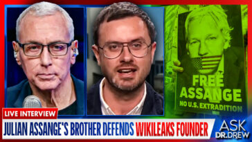 Julian Assange's Brother Gabriel Shipton with Dr. Drew