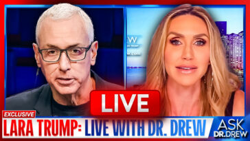Dr Drew and Lara Trump in 2024
